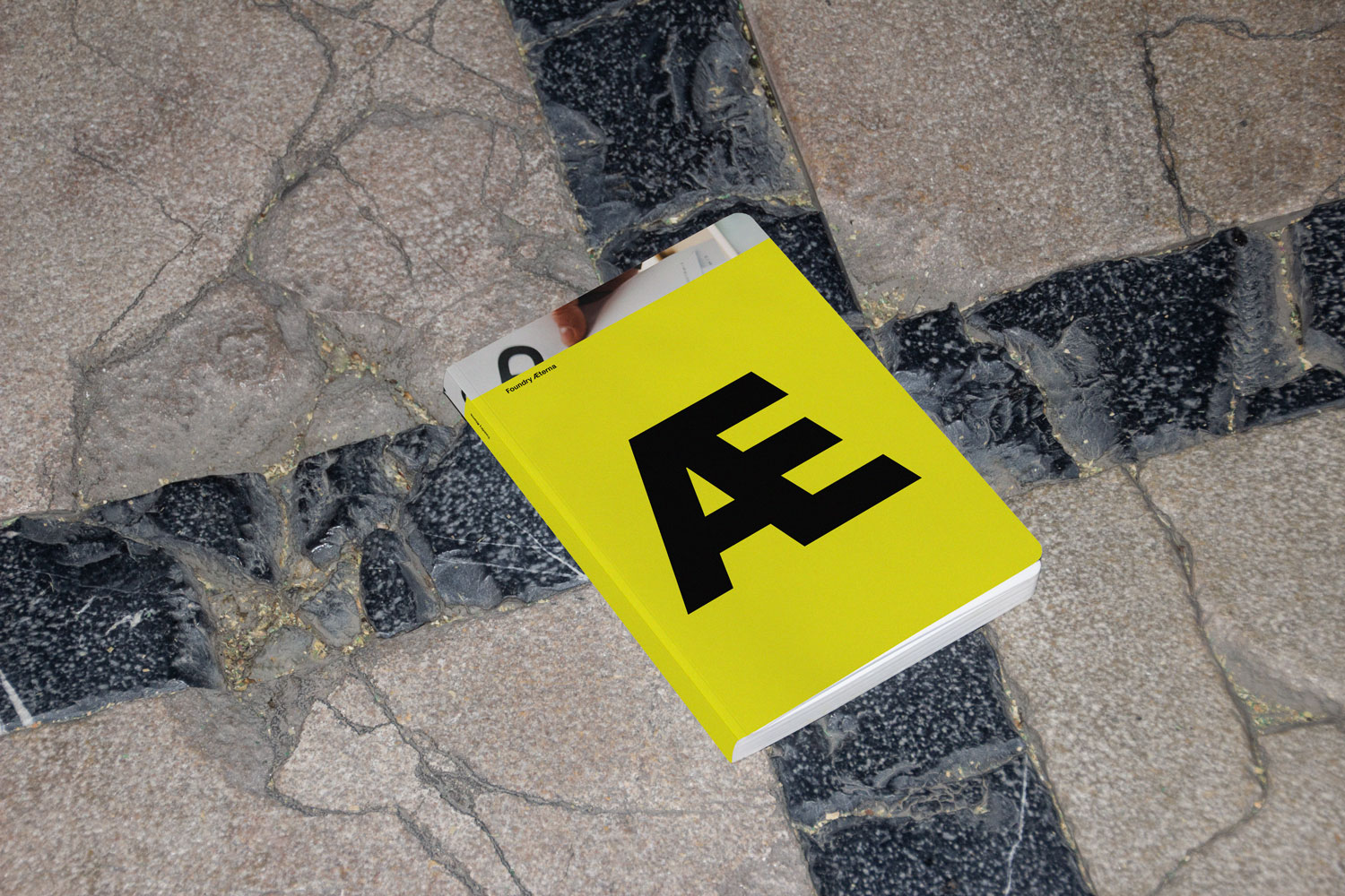 Foundry Aeterna – Process book, designed by OPX.